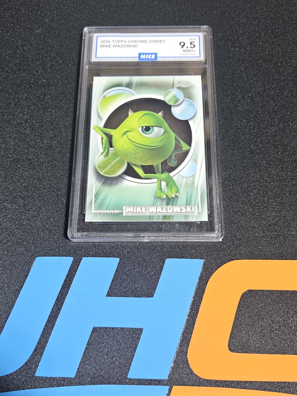 Topps Mike Wazowski Chrome Card Case - Green